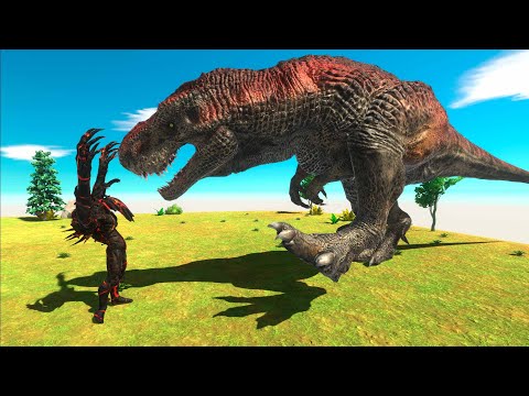LAVA SCOURGE vs  GIANT UNIT - Animal Revolt Battle Simulator