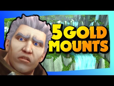 WOW 5 MOUNT GOLD Farms THAT sell GREAT!