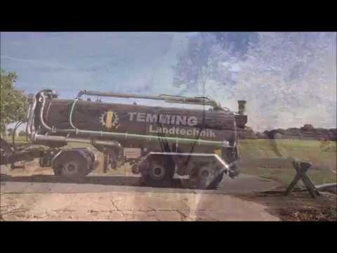 Manuretransport with Fendt 724 and 26 cbm Schöma Manuretransporter by Agratechnik Werther