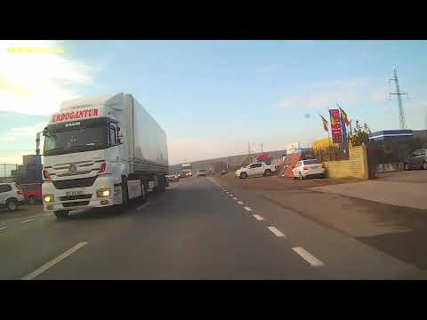 Intrare in Bârlad dinspre Vaslui 23 februarie 2022