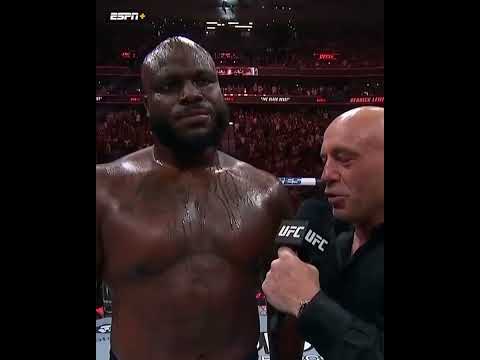 Derrick Lewis’ post-fight interviews are one of a kind 🎤🔥