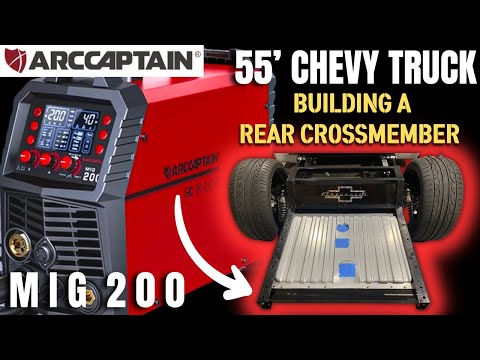 NEW Arccaptain MIG200 Welding Machine: Tested on My '55 Chevy Truck Build!