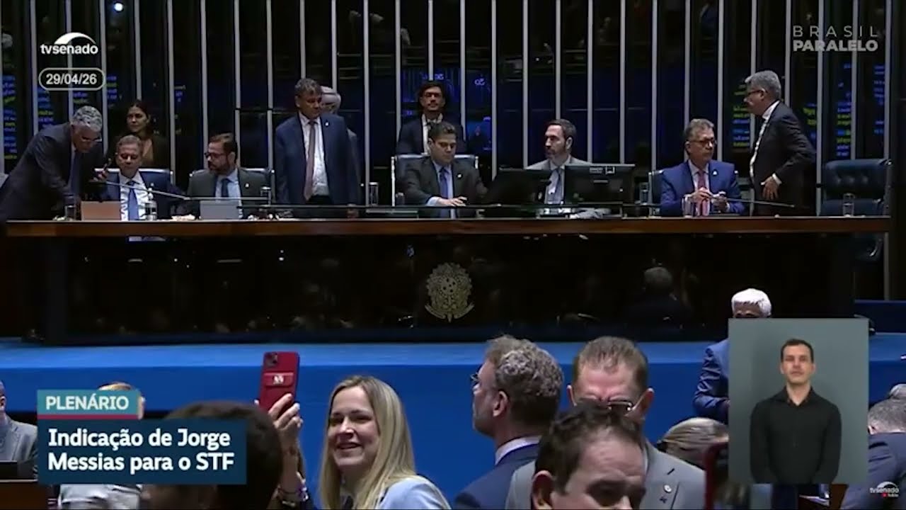 Veja o momento em que Senado rejeita indicação de Messias ao STF