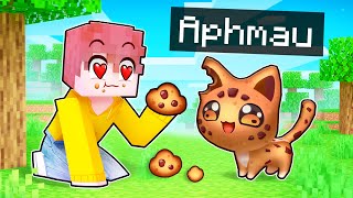Becoming A YUMMY Cookie Kitten In MINECRAFT!