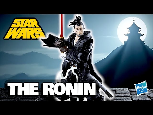 Vídeo relacionado con Star Wars The Black Series, The Ronin, Visions, Figura Coleccionable de 15 cm