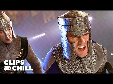 The Dirty Medieval Fight | The Cable Guy (Jim Carrey, Matthew Broderick)