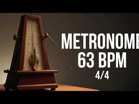 63 BPM - Metronome - Metrónomo  4/4