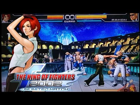 Vanessa combos kof 2002 unlimited match joystick PS2.