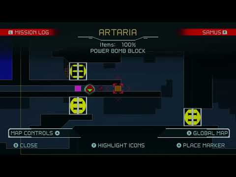 Metroid Dread - Artaria 100% all items