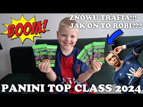 KUBUŚ OTWIERA I ZNOWU TRAFIA!!! JAK ON TO ROBI? PANINI TOP CLASS 2024