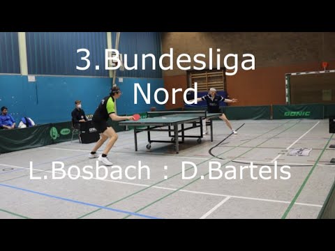 3.Bundesliga | L.Bosbach : D.Bartels | @fuchsetischtennis221
