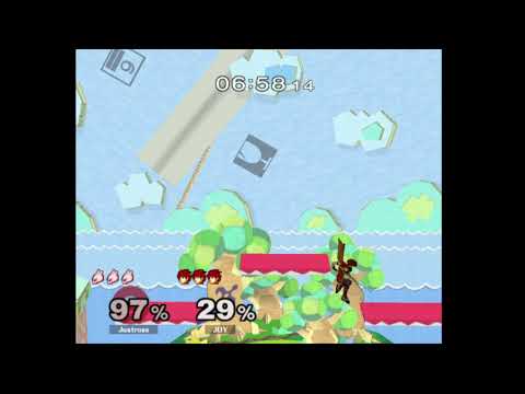 Roy Clip #5 Up b Kill on Mewtwo