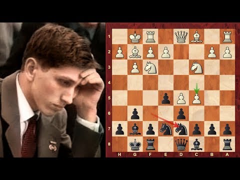 Chess Legend Bobby Fischer plays his favourite Kings Indian Defence against Viktor Korchnoi