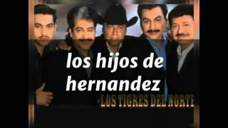 Los hijos de hernandez  los tigres del norte