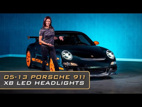 The NEW Porsche 997 XB LED Headlights! 2005 - 2012 997 Porsche | INSTALL and OVERVIEW