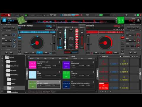Reggaeton Mix antiguo con virtual dj 8