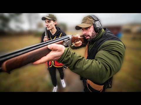 The Hunt for the Pigeon... Learn to Shoot a Shotgun from a Pro! Shooting Range VLOG!