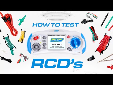 MT390 RCD Testing