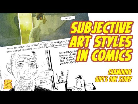 Subjective Art Styles in Comics | Gipi | Strip Panel Naked