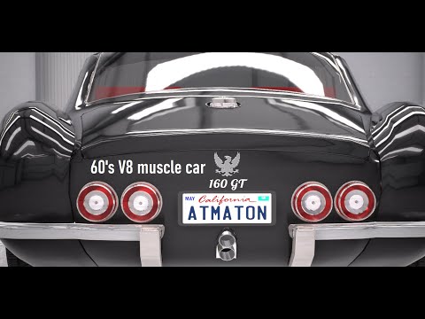 I built 60's V8 muscle car  (Automation/BeamNG)