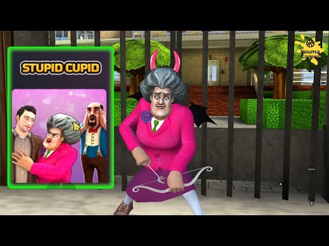 Scary Teacher 3D Stupid Cupid. Miss T Evil Match Making Ways Might Just Come To Bite Her In The Back