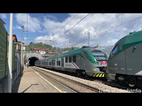 Trenord RE Tirano - Milano Centrale . ETR 526 ed ETR 425. #4k