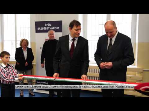 Dob utcai általános iskola felújított épületének átadása