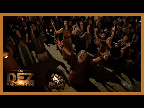 Anrão ora ao Senhor após ameaça de faraó | OS DEZ MANDAMENTOS