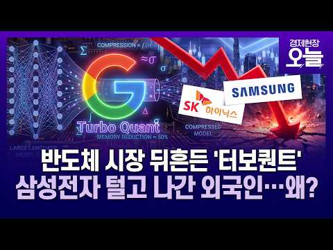 반도체 시장 뒤흔든 '터보퀀트'…삼성전자 털고 나간 외국인, 왜? [경제현장 오늘]