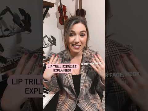 Lip Trill Exercise for Singers