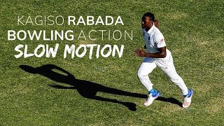 Kagiso Rabada Bowling Action Slow-Motion