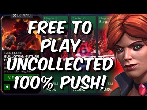 Free To Play Guillotine: Future Prometheus Uncollected 100% Push! - Marvel Contest of Champions