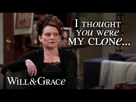 All of Karen Walker's unusual past life stories | Will & Grace
