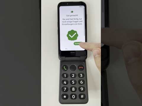 Doro Aurora A20 Senioren-Smartphone Einrichten - Neues Seniorenhandy 2025 #anleitung