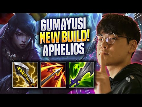 GUMAYUSI TRIES NEW APHELIOS BUILD! - T1 Gumayusi Plays Aphelios ADC vs Tristana! | Season 2023