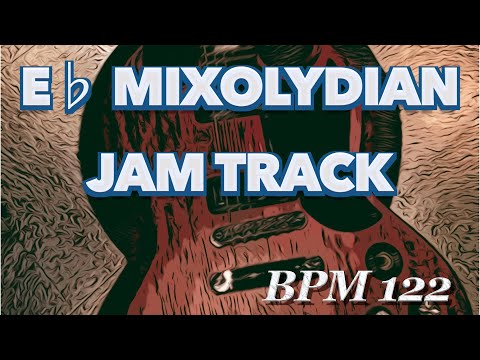 Eb Mixolydian Mode (Eb7) - Groove Jam Backing Track