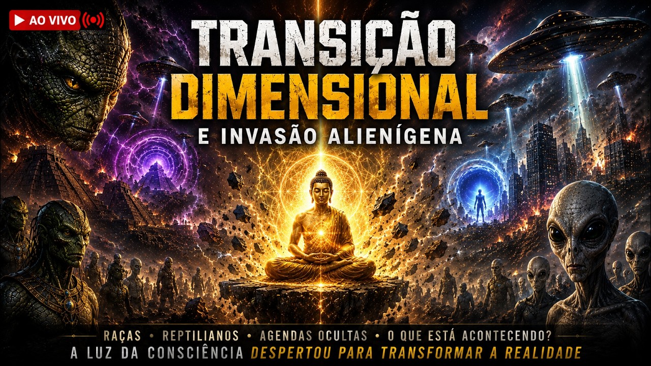 Ruslan Haidar — Live: Invasão Alien, Prisão Terra, Transição 3D para 5D