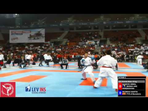 Sahovic Kemal vs Petreski Martin _ Balkan Karate Championships 2014