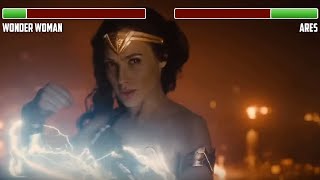 Wonder Woman vs Ares WITH HEALTHBARS  Final Battle