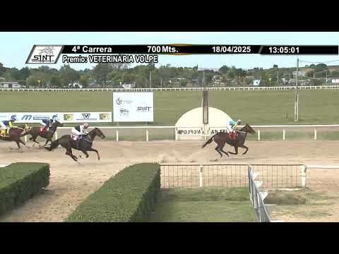 18/04/2025 – Hipodromo Paysandu – Carr 4 – VETERINARIA VOLPE