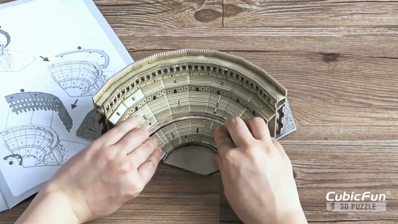CubicFun 3D Puzzle Kolosseum 131 Teile
