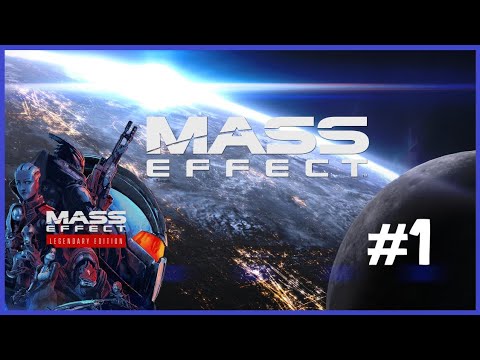 Eden Prime/Citadel Introduction | Mass Effect 1 Remastered Walkthrough LIVE - PART 1 [PS5]