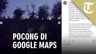 Viral Pocong Mata Merah di Google Maps Kedungwaru Demak