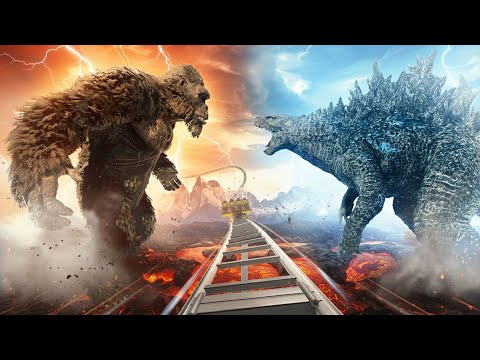 GODZILLA x KONG! Epic Ride on Skull Island (POV)