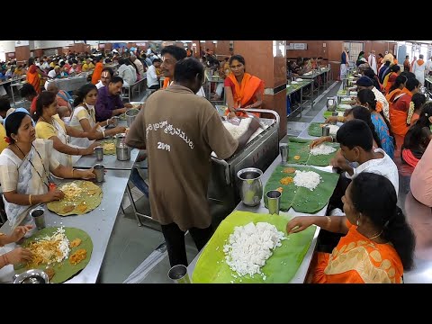 TTD Annaprasadam | Free Meals @ Tirumala | India's No1 Biggest Kitchen | Amazing Food Zone