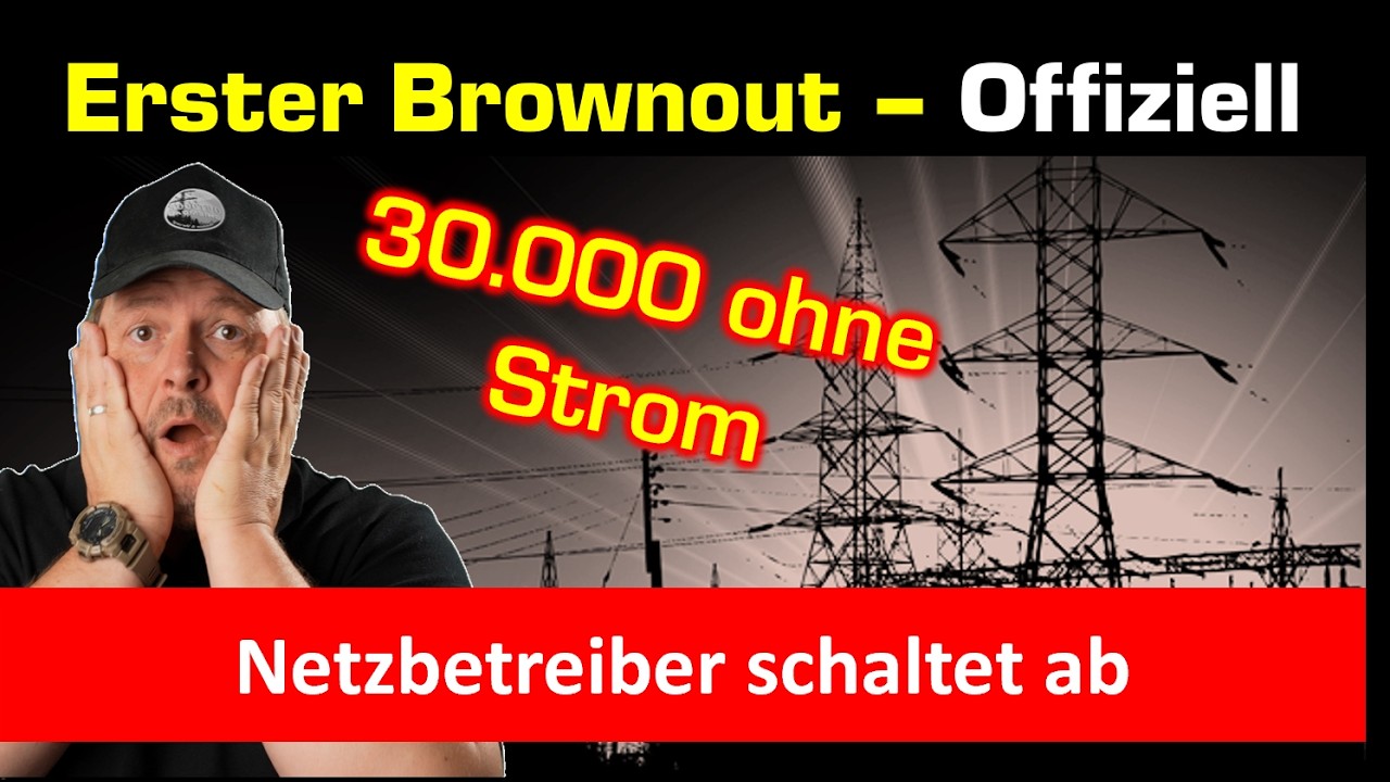 Brownout / Stromabschaltung - Erster offizieller in den Niederlanden wegen Überlast