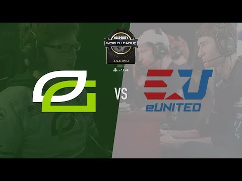 eUnited  vs OpTic Gaming | CWL Anaheim 2018 | Day 3