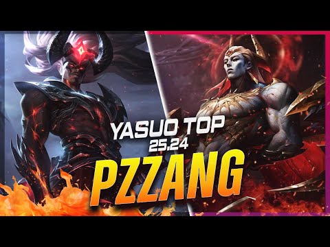 PZ ZZANG - Yasuo vs Zaahen TOP Patch 25.24 - Challenger Yasuo Gameplay
