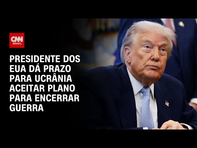 Trump dá menos de uma semana para Ucrânia aceitar proposta para encerrar guerra | CNN 360°