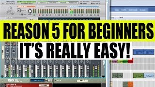 Reason 5 Brief Tutorial For Beginners by Ray Ray Beats